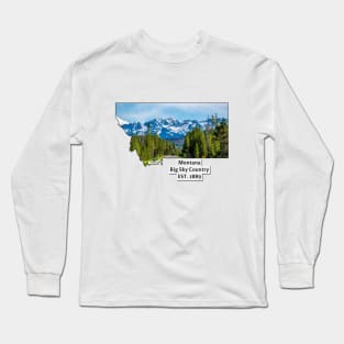 Montana USA Long Sleeve T-Shirt